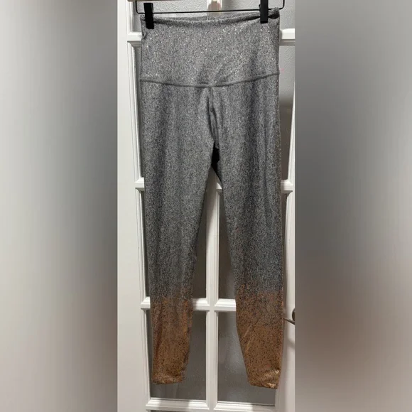 Beyond Yoga Alloy Ombre Sparkle High Waisted Midi Legging - Picture 5 of 14